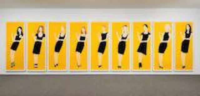 Bild: Alex Katz – Nine Black Dresses exklusiv bei Galerie Fluegel-Roncak