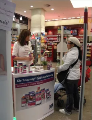 Bild: CT-Firstline-Ticker | Erfolgreiche Aktionstage: Tussamag® Erkältungsberatung in der Apotheke