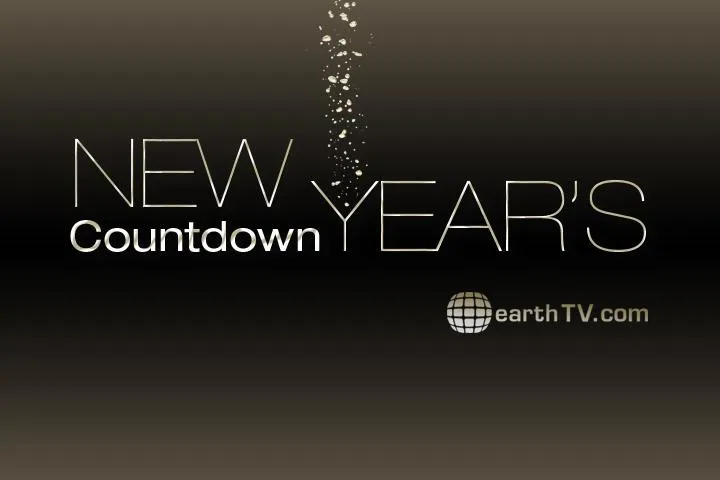 Bild: Zehn, neun, acht, … der Countdown läuft für das 24h-Web-Event New Year’s Eve LIVE auf earthTV.com