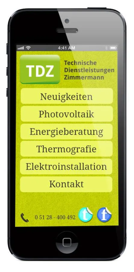 klassische Mobile Website