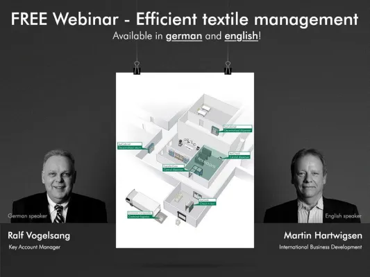 Kostenloses Webinar - Effizientes Textilmanagement im Healthcare Bereich Bild: Kostenloses Webinar - Effizientes Textilmanagement im Healthcare Bereich