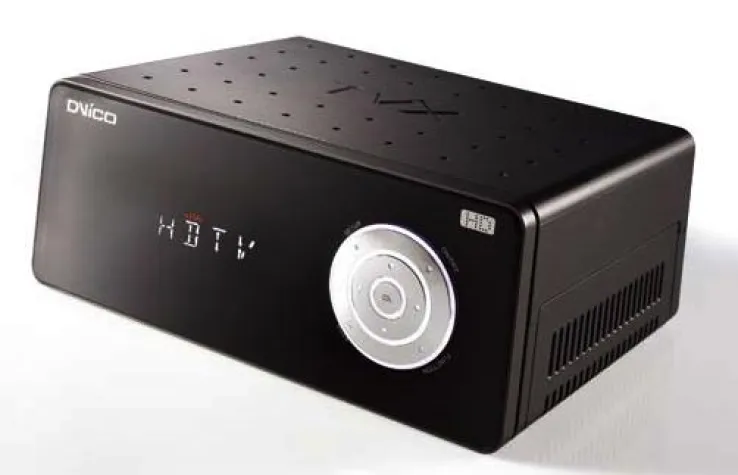DViCO präsentiert TViX PVR R-3300 mit Dual DVB-T Tuner auf der IFA 2008 Bild: DViCO präsentiert TViX PVR R-3300 mit Dual DVB-T Tuner auf der IFA 2008