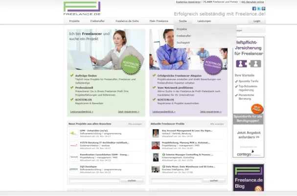 Bild: Umfrage des Projektportals Freelance.de: Für 68,2 Prozent der IT-Freelancer gehört Fortbildung zum Job