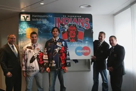Bild: Hannover Indians sind Gesicht der neuen EC-Karte der Hannoverschen Volksbank