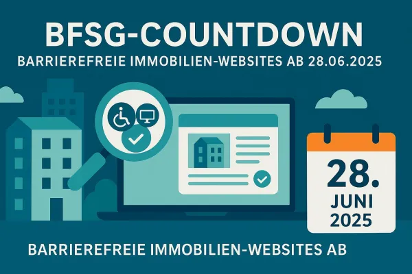 Bild: BFSG-Countdown: Immobilienmakler & Wohnimmobilienverwalter müssen jetzt Barrierefreiheit liefern