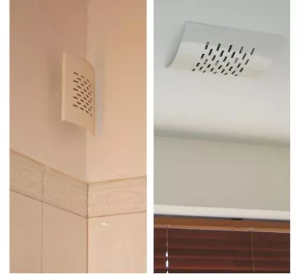 Bild: Design Abluftdurchlässe Alpha – EnEV 2009 sicher