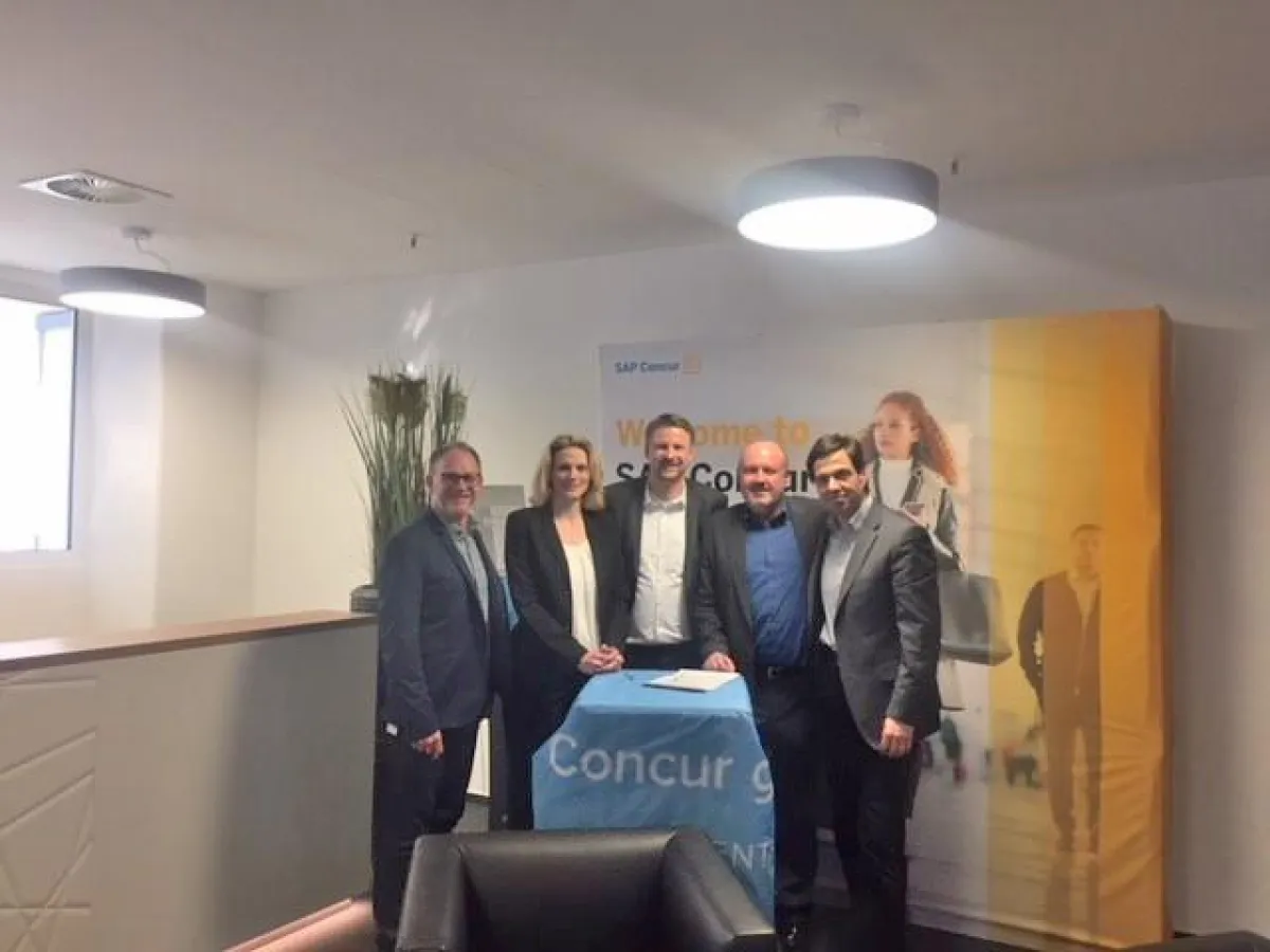 Der CIP-Vertrag ist von SAP Concur und rocon unterschrieben und besiegelt.