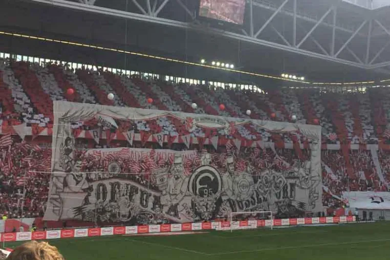 Bild: Fans von Fortuna Düsseldorf setzen auf C1 System von Aventem