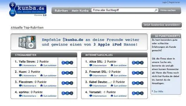 Bild: Verbraucher 2.0 - Kundenmeinung ab jetzt im Echtzeit-Ranking