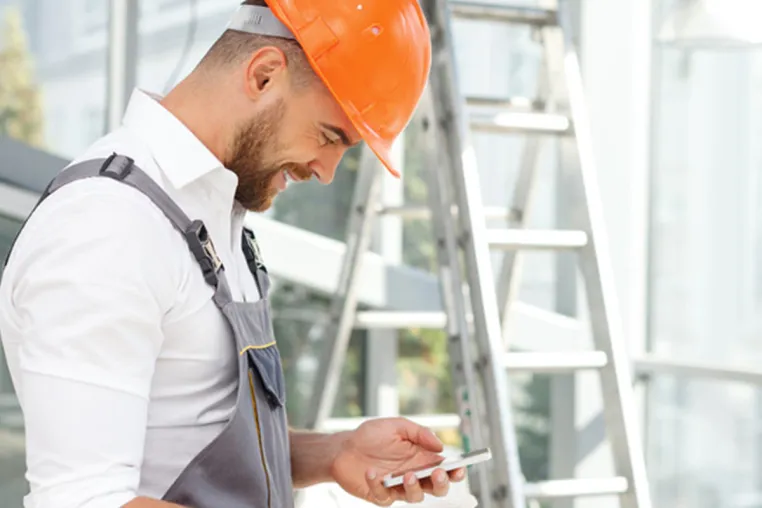 Regelmäßige Prüfung von Leitern und Tritten - Wartungsplaner sorgt für mehr Sicherheit am Arbeitsplatz Bild: Regelmäßige Prüfung von Leitern und Tritten - Wartungsplaner sorgt für mehr Sicherheit am Arbeitsplatz