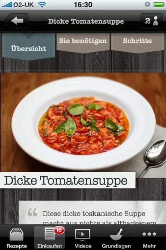 Bild: Jamie Oliver’s 20 Minute Meals App nun auch in Deutsch erhältlich