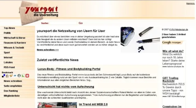 News von User für User Bild: News von User für User