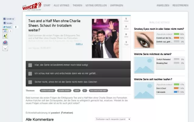 Bild: Relaunch von voycer.de: Meinungen haben ein neues Zuhause