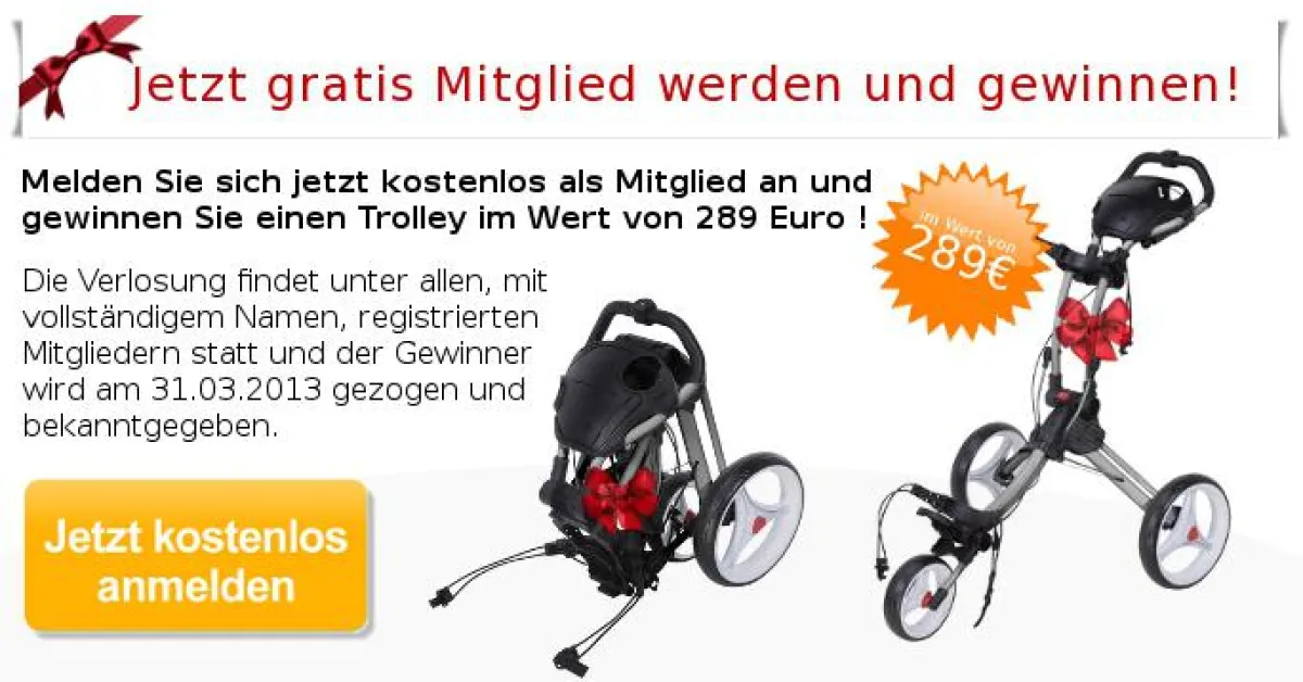 Große Jahresverlosung auf greenfee24