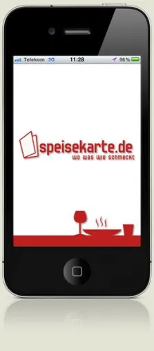 Erste iPhone-App für Feinschmecker von speisekarte.de Bild: Erste iPhone-App für Feinschmecker von speisekarte.de