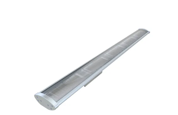 Bild: Die elumico GmbH stellt Sporthallenleuchte mit Ballschusszertifikat vor