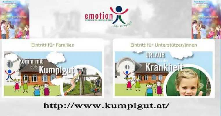 Bild: Das Kumplgut – Erlebnisdorf für krebskranke Kinder