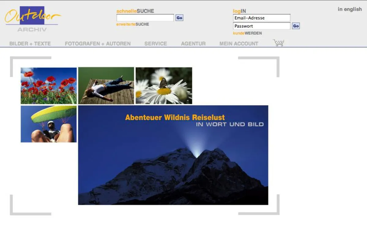 Outdoor-Archiv in neuem Look