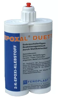 EPOXAL® DUETT ist die Klebstoff-Generation der Zukunft, denn: isocyanatfreie Klebstoffe sind die Zukunft. Bild: EPOXAL® DUETT ist die Klebstoff-Generation der Zukunft, denn: isocyanatfreie Klebstoffe sind die Zukunft.