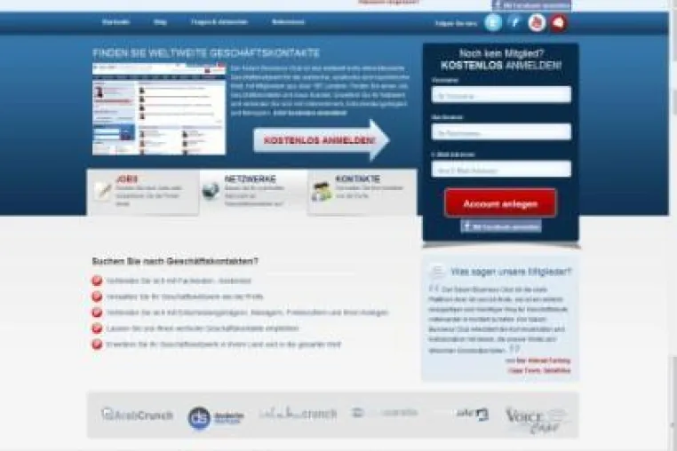 Xing und LinkedIn: Die orientalische Alternative heißt SALAMBC Bild: Xing und LinkedIn: Die orientalische Alternative heißt SALAMBC