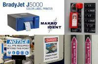 Bild: BradyJet J5000 Farbetikettendrucker für die Sicherheits- und Gebäudekennzeichnung