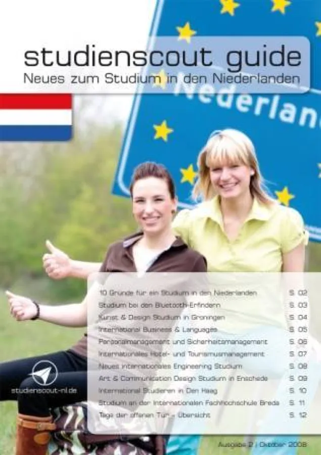 Der neue Studienscout-Guide zum Studium in den Niederlanden ist jetzt erschienen.