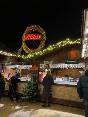 Bild: Weihnachtsmarkt Blankenese
