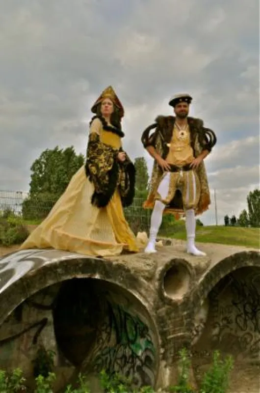 Queen Katherine of Aragon & King Henry VIIIth  /  Foto@Katrin Beushausen