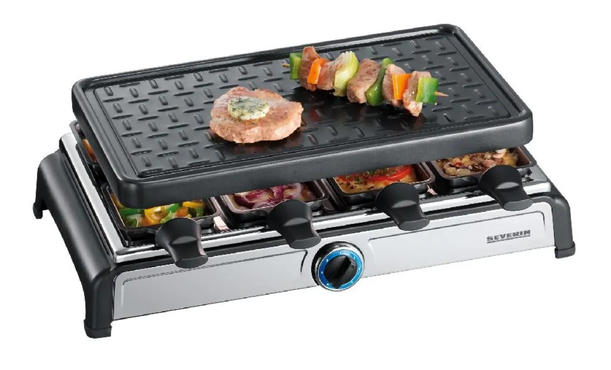 Toll für Party und Familienfest: der neue Raclette-Partygrill RG 2617 von SEVERIN.