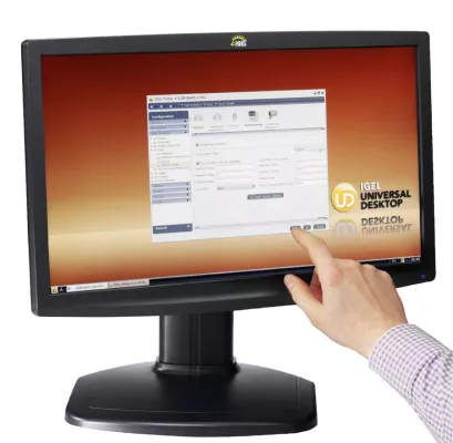 Bild: Neues Multitalent: Der IGEL UD9 vereint Monitor und Thin Client