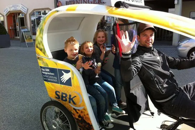 Bild: inovisco Mobile Media AG startet eigenen Fahrradtaxi-Service in München