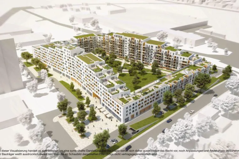 Bild: Quartier4 – VIELFALT LEBEN: Grünes Vorzeigeprojekt der C&P Immobilien AG