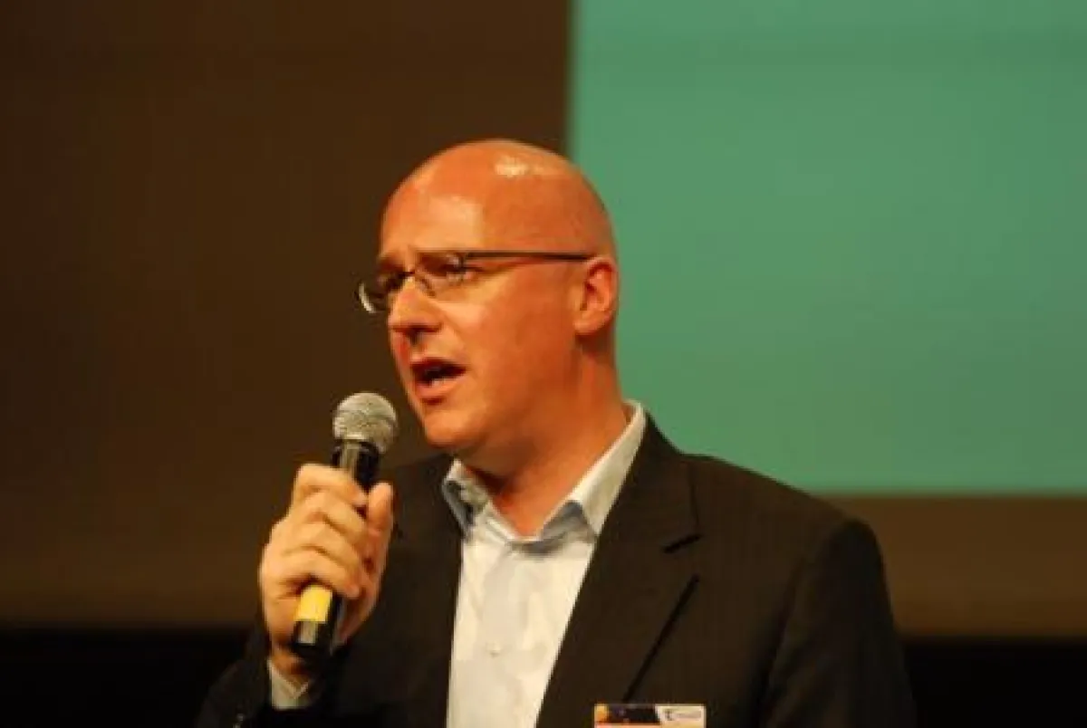 paul Mudter bei der Interact 2008