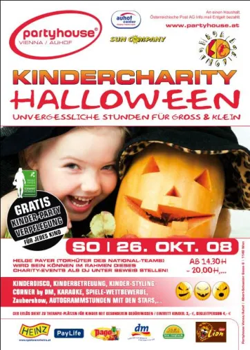 Bild: Kindercharity lädt zum Halloweenevent