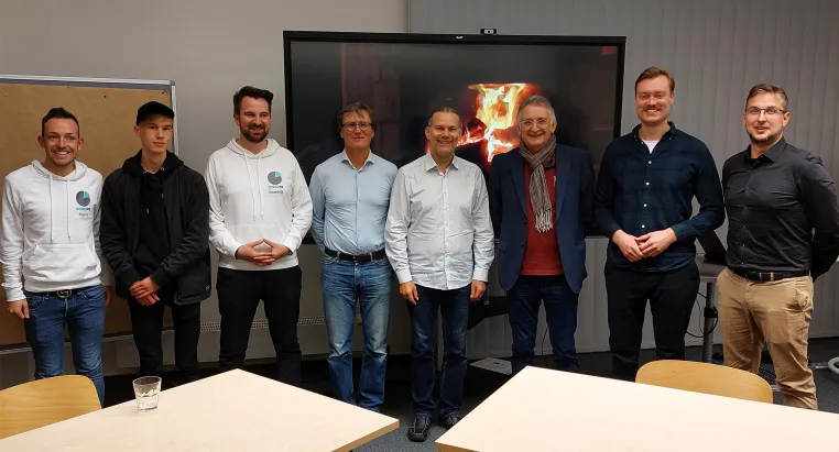 Bild: Spannende Einblicke in die Welt der Startups - Exkursion zum Inkubator "Klee-Center"