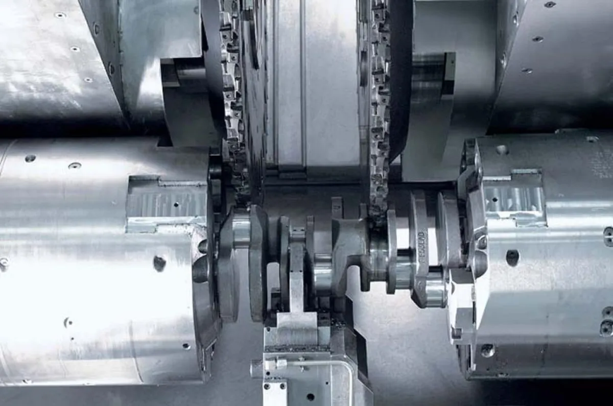 Beim bewährten High-speed Fräsen konnte eine erhebliche Reduzierung der Hauptzeit erreicht werden.