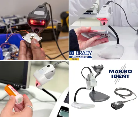 Bild: Code Reader CR1100 - Kompakter Barcode-Scanner für Labor & Industrie 