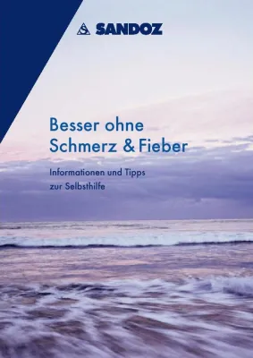 Bild: Besser ohne Schmerz & Fieber – neue Patientenbroschüre von Sandoz