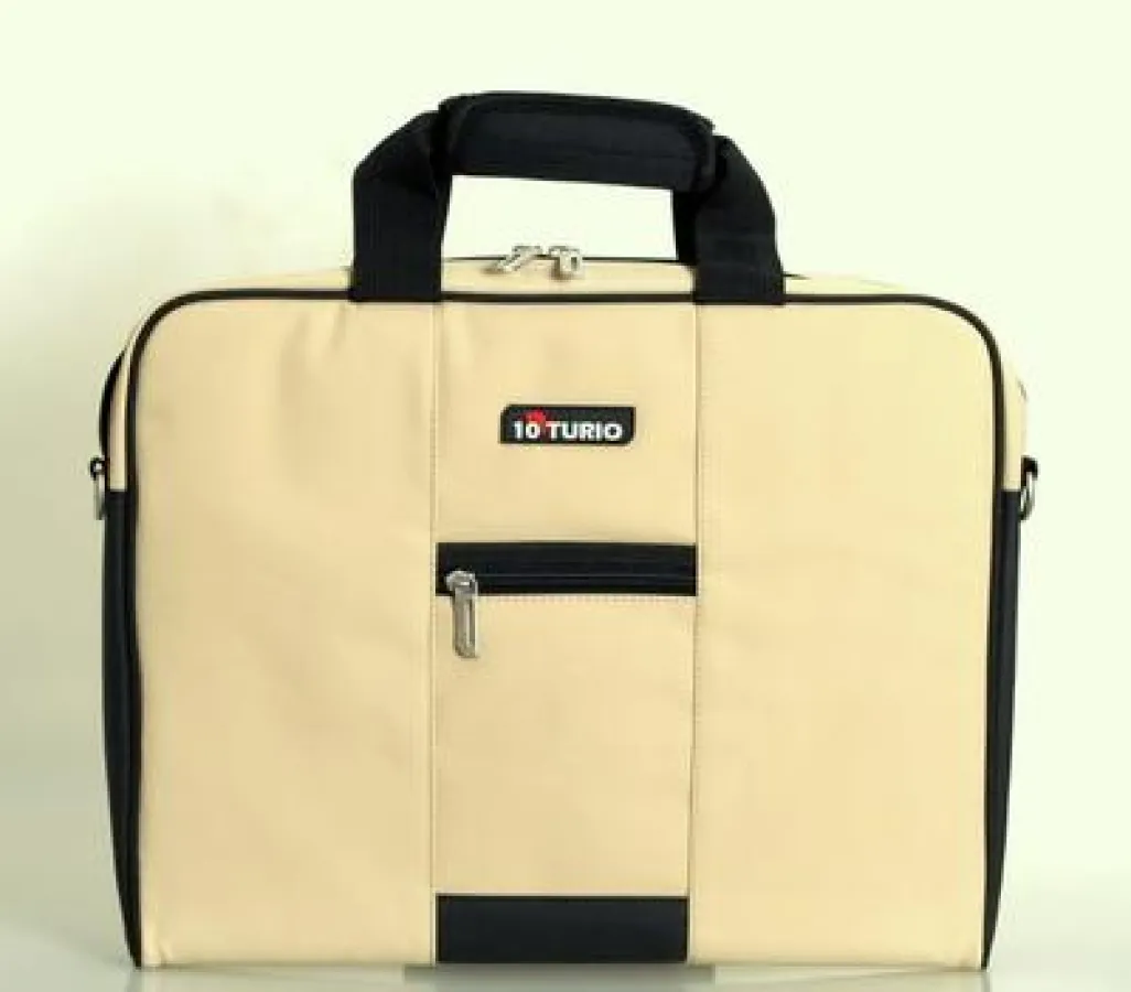 10TURIO`s Cato Beige Notebooktasche