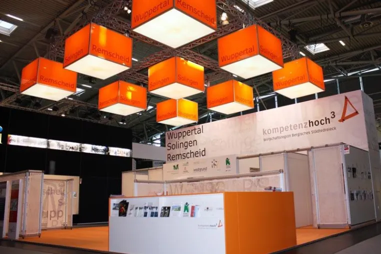 Bild: stagegroup setzte Wirtschaftsförderung Solingen auf der Expo Real in Szene