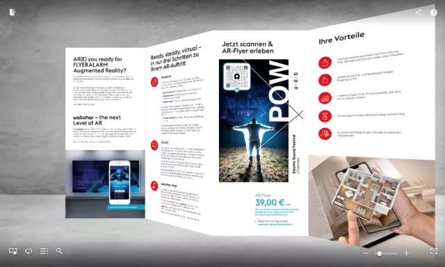 screenpaper verwandelt Printprodukte in digitale 3D-Versionen für Smartphone, Tablet & Co. Bild: screenpaper verwandelt Printprodukte in digitale 3D-Versionen für Smartphone, Tablet & Co.