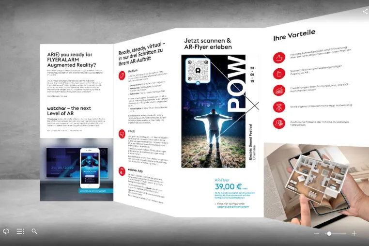 Bild: screenpaper verwandelt Printprodukte in digitale 3D-Versionen für Smartphone, Tablet & Co.