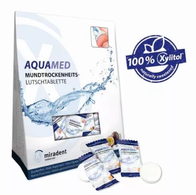 Bild: AQUAMED® Lutschtabletten gegen Mundtrockenheit