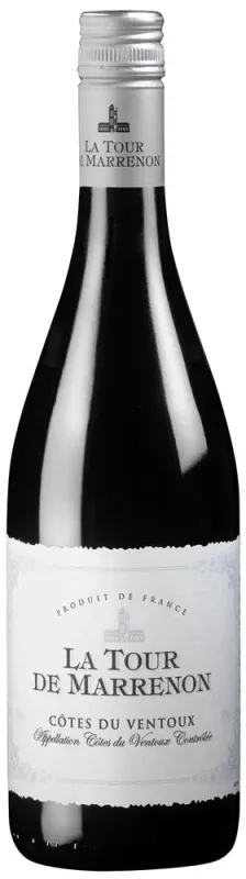 La Tour de Marrenon 2009 ist ein saftiger, kraftvoller Rotwein aus dem Ventoux in Südfrankreich.