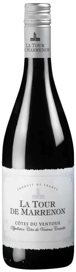 La Tour de Marrenon 2009 ist ein saftiger, kraftvoller Rotwein aus dem Ventoux in Südfrankreich.