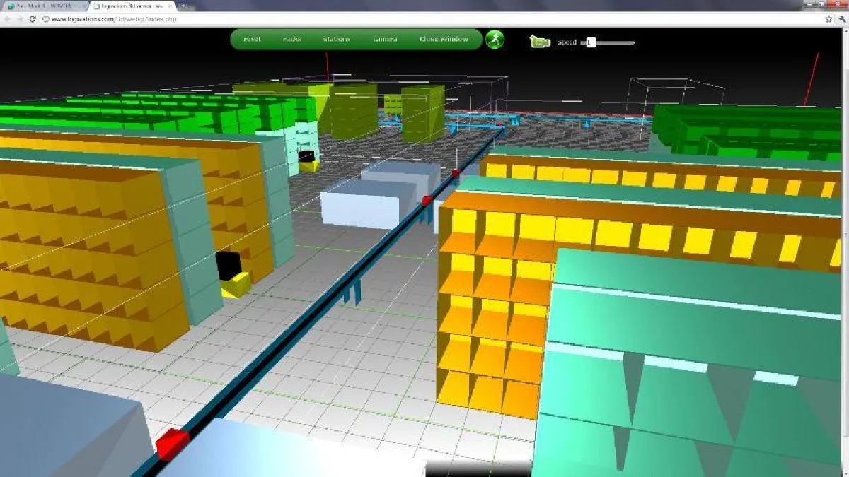 3D-Simulation mit dem web-basierten Modellierungs- und Optimierungs-Tool W2MO®