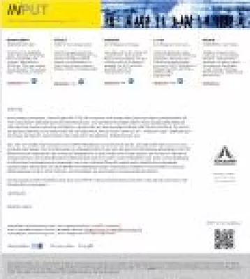 Bild: VON BONIN Management Information INPUT erschienen