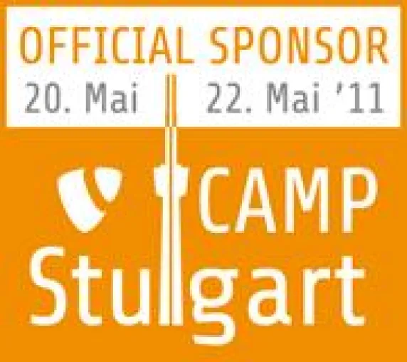 Bild: anders und sehr sponsort 1. TYPO3Camp in Stuttgart