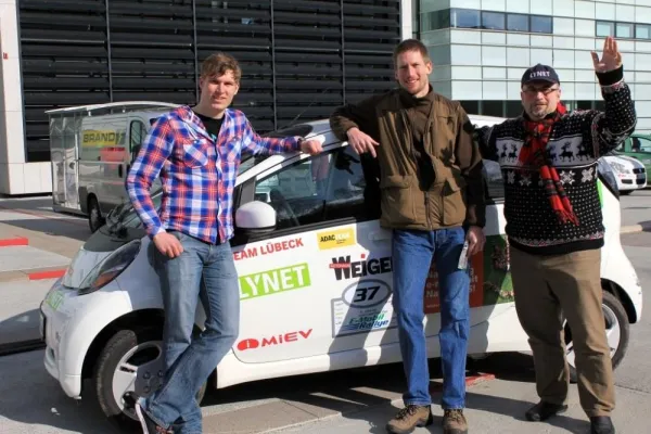 Elektroauto Team Lübeck mit Achtungserfolg Bild: Elektroauto Team Lübeck mit Achtungserfolg
