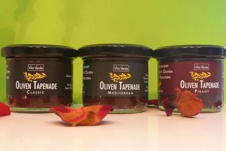 Köstliche Bio-Oliven Tapenaden in Rohkostqualität für Rohkostfreunde und Vegetarier Bild: Köstliche Bio-Oliven Tapenaden in Rohkostqualität für Rohkostfreunde und Vegetarier
